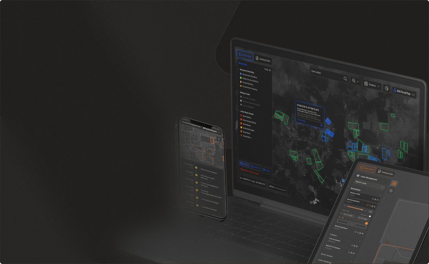 geodashboard screenshot